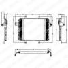 DELPHI TSP0225138 Condenser, air conditioning